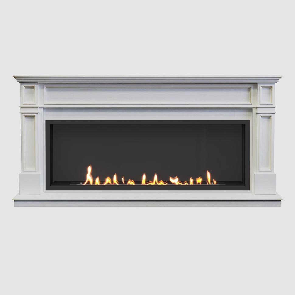 Биокамин в портале SteelHeat Bordo Long 