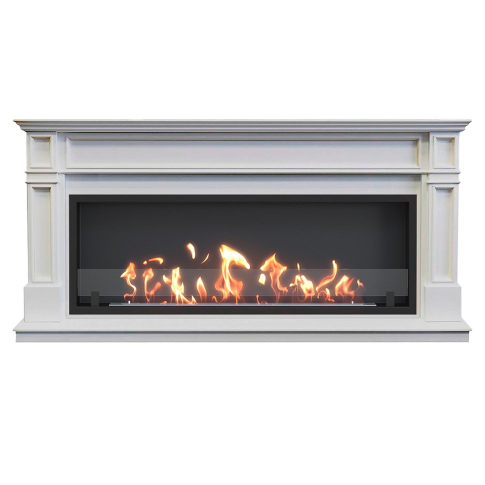 Биокамин в портале SteelHeat Bordo Long 