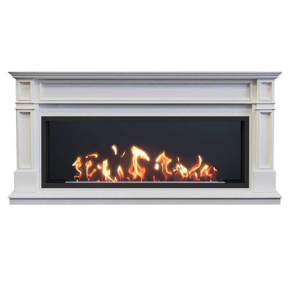 Биокамин в портале SteelHeat Bordo Long 