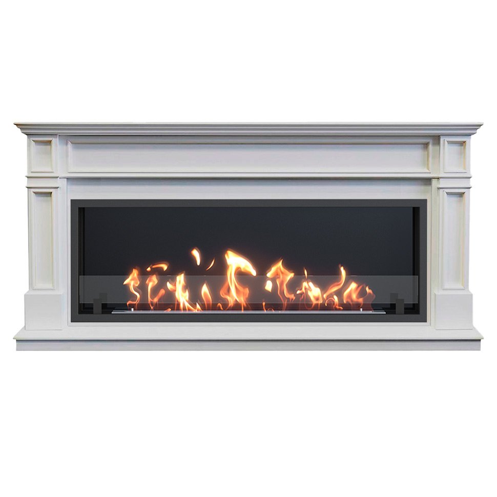 Биокамин в портале SteelHeat Bordo Long 