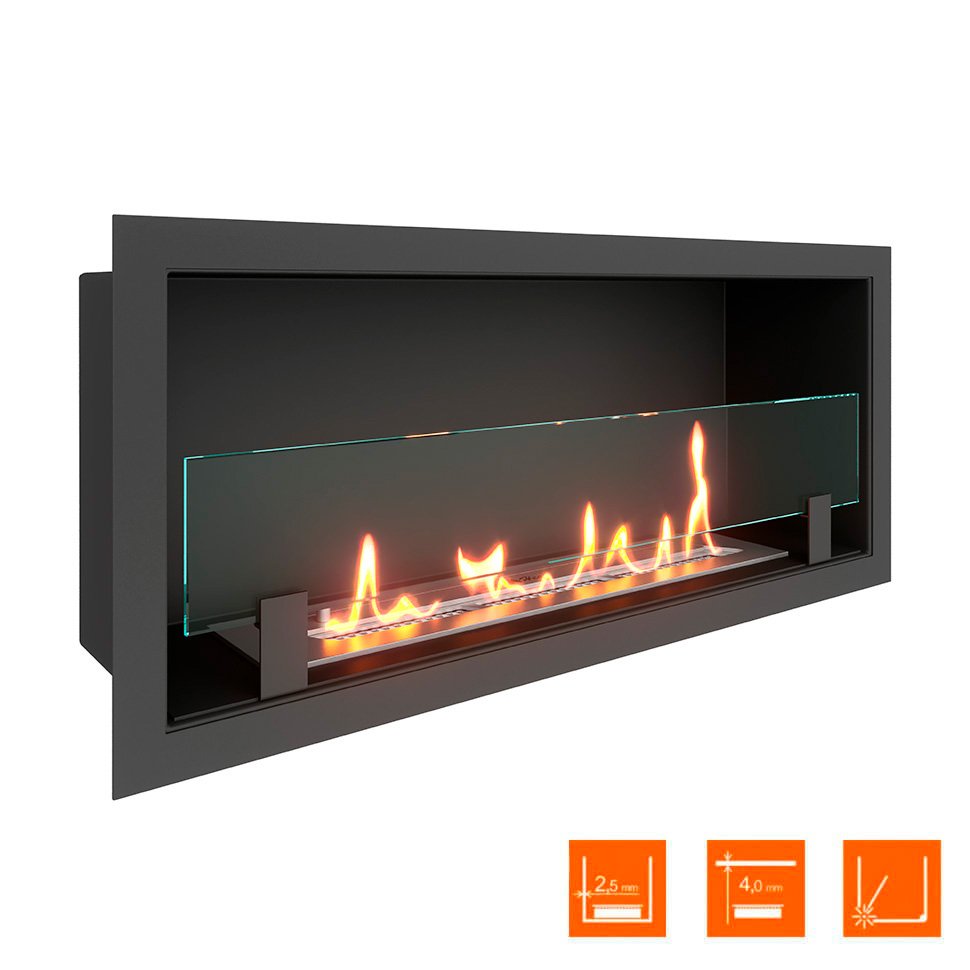 Биокамин встраиваемый SteelHeat LEADER 700 Small 