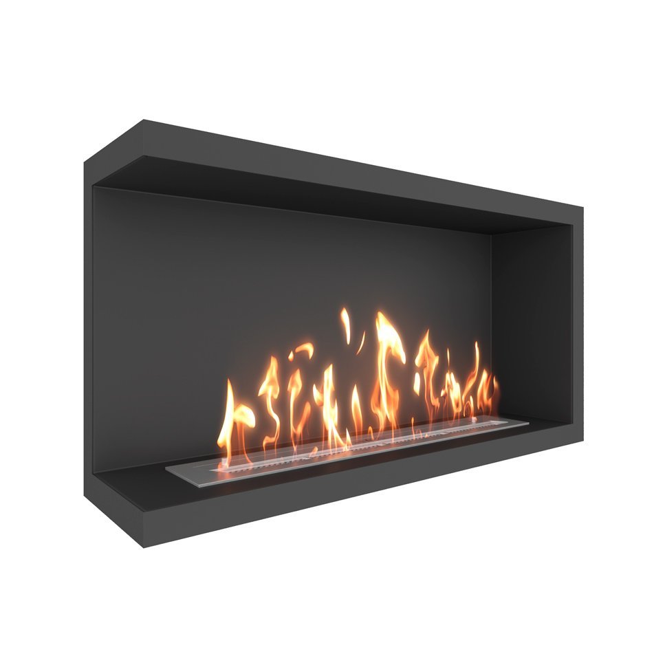 Биокамин угловой SteelHeat Leader 1000 левый 