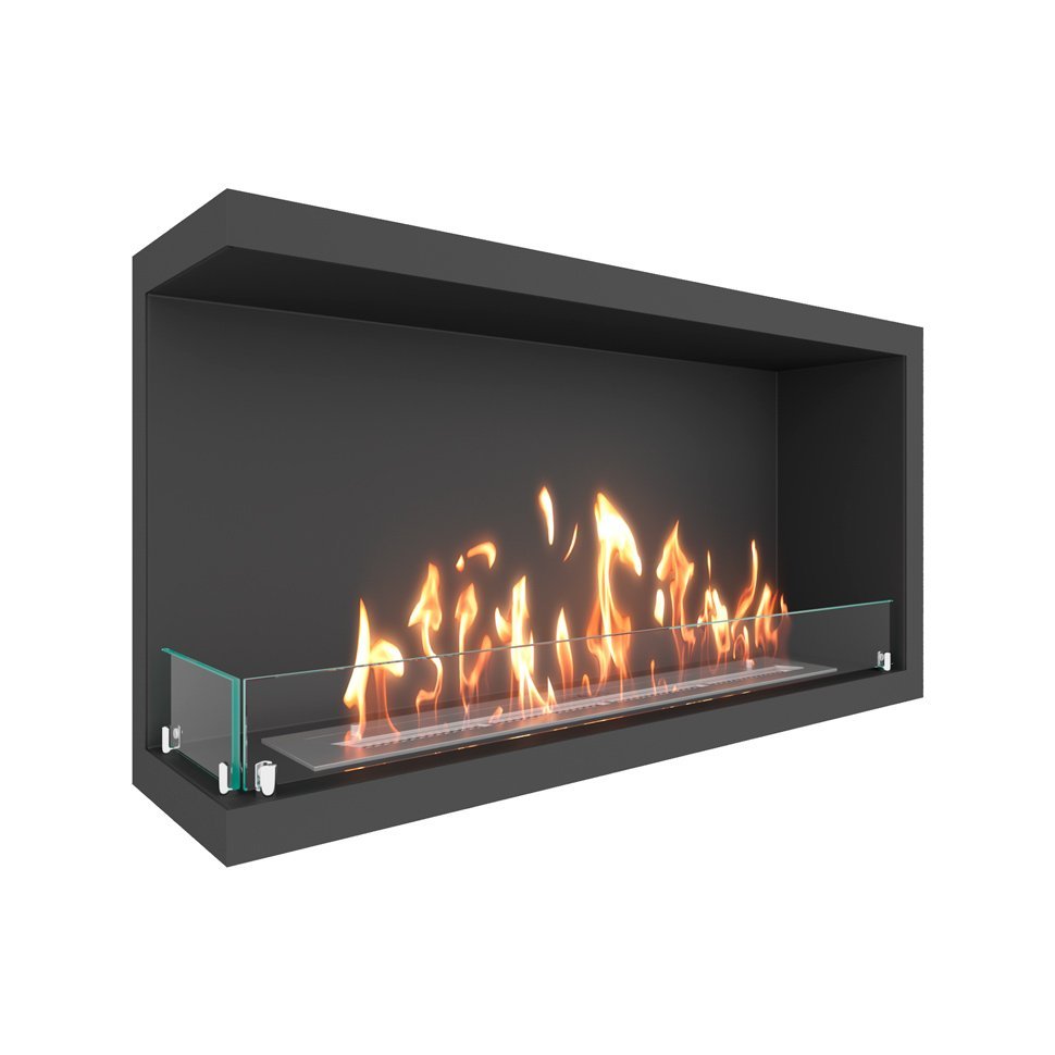 Биокамин угловой SteelHeat Leader 1000 левый 