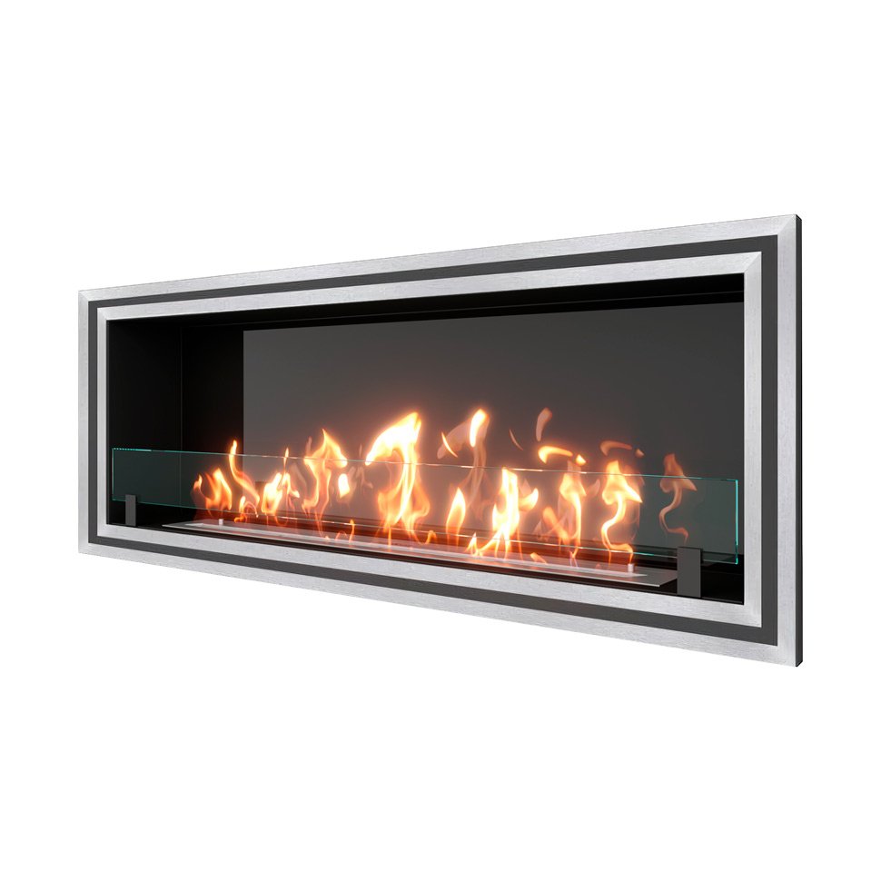 Биокамин встраиваемый SteelHeat ONE-D 1400 