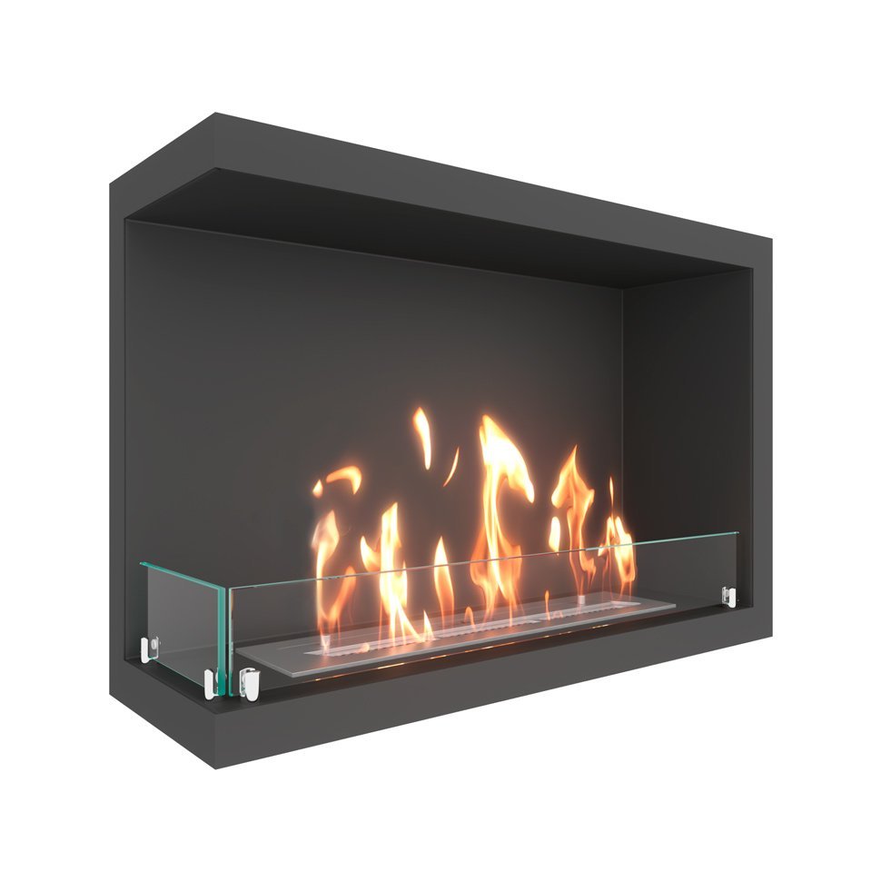 Биокамин угловой SteelHeat Leader 800 левый 