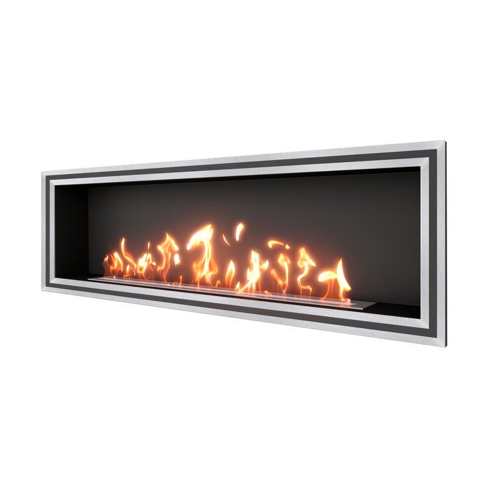 Биокамин встраиваемый SteelHeat ONE-D 1700 