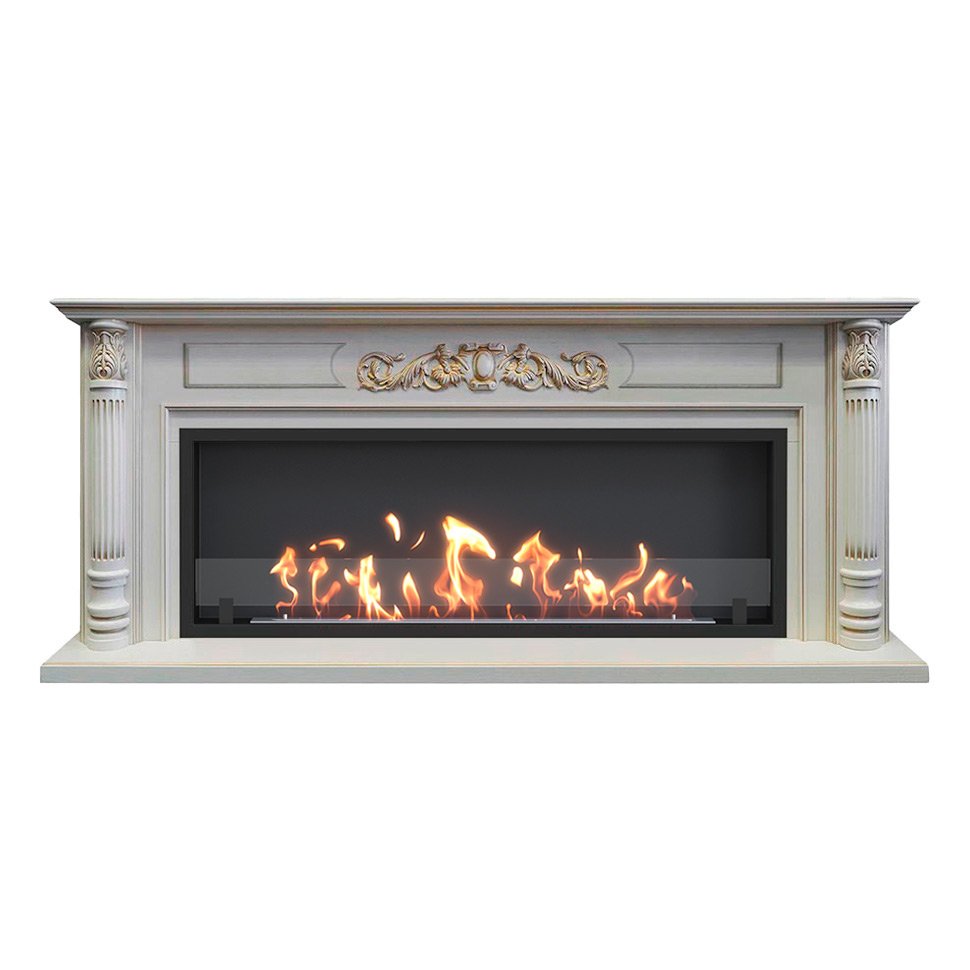 Биокамин в портале SteelHeat Oxford Long 