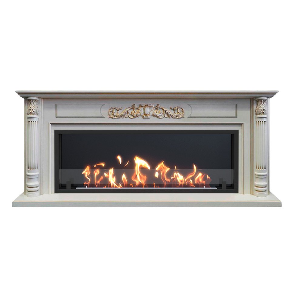 Биокамин в портале SteelHeat Oxford Long 