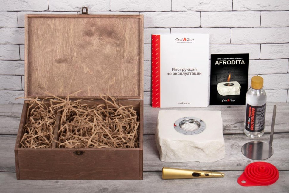 Подарочный набор SteelHeat PREMIUM BOX AFRODITA + деревянная коробка + стартовый комплект 
