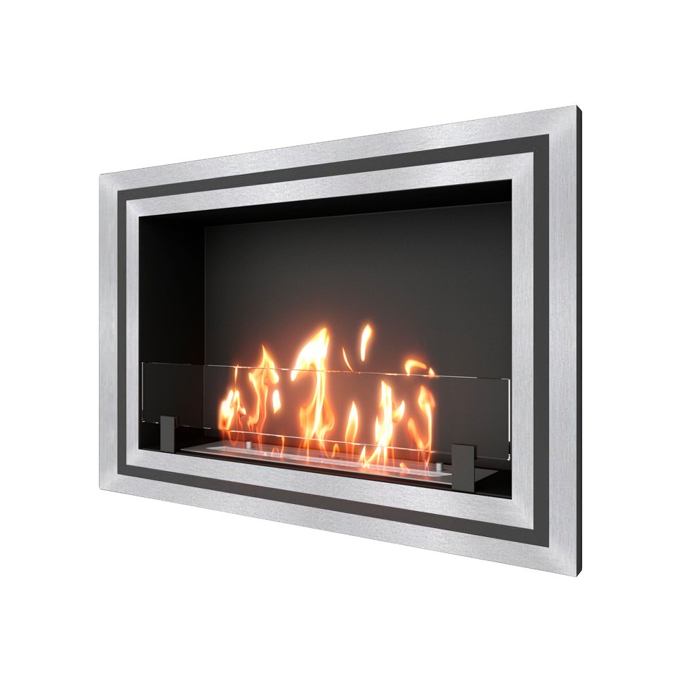 Биокамин встраиваемый SteelHeat ONE-D 800 