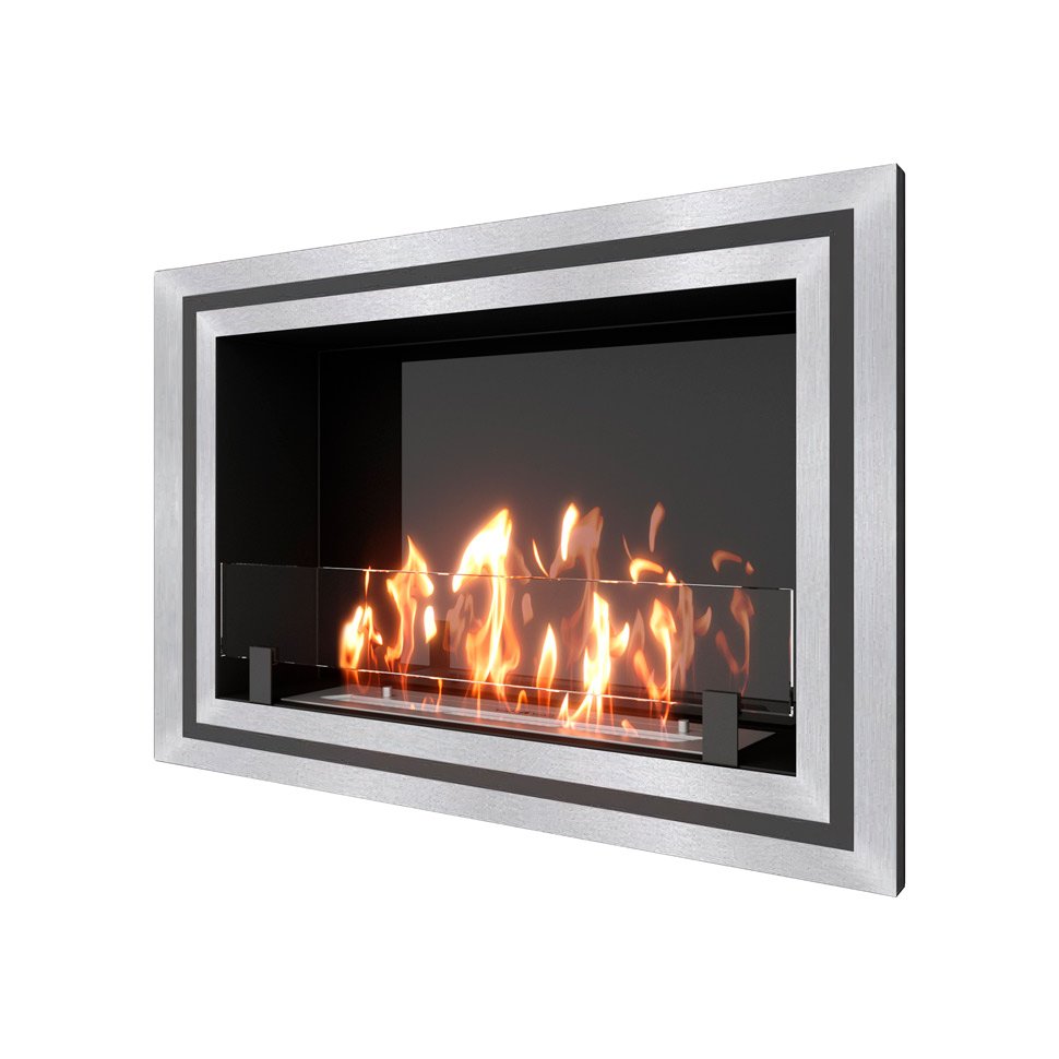 Биокамин встраиваемый SteelHeat ONE-D 800 