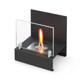Настольный биокамин SteelHeat ERIKA черный
