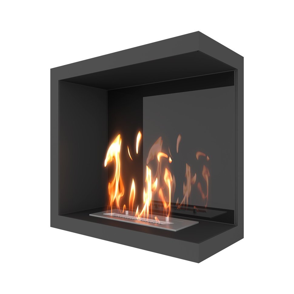 Биокамин угловой SteelHeat Leader 600 правый 