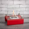 Подарочный набор SteelHeat PREMIUM BOX ALBA Красный + деревянная коробка + стартовый комплект 