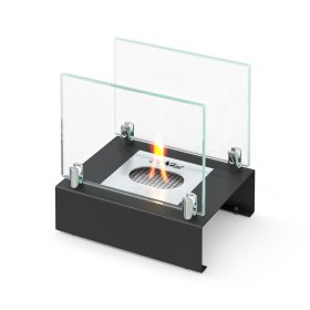 Настольный биокамин SteelHeat ALBA черный