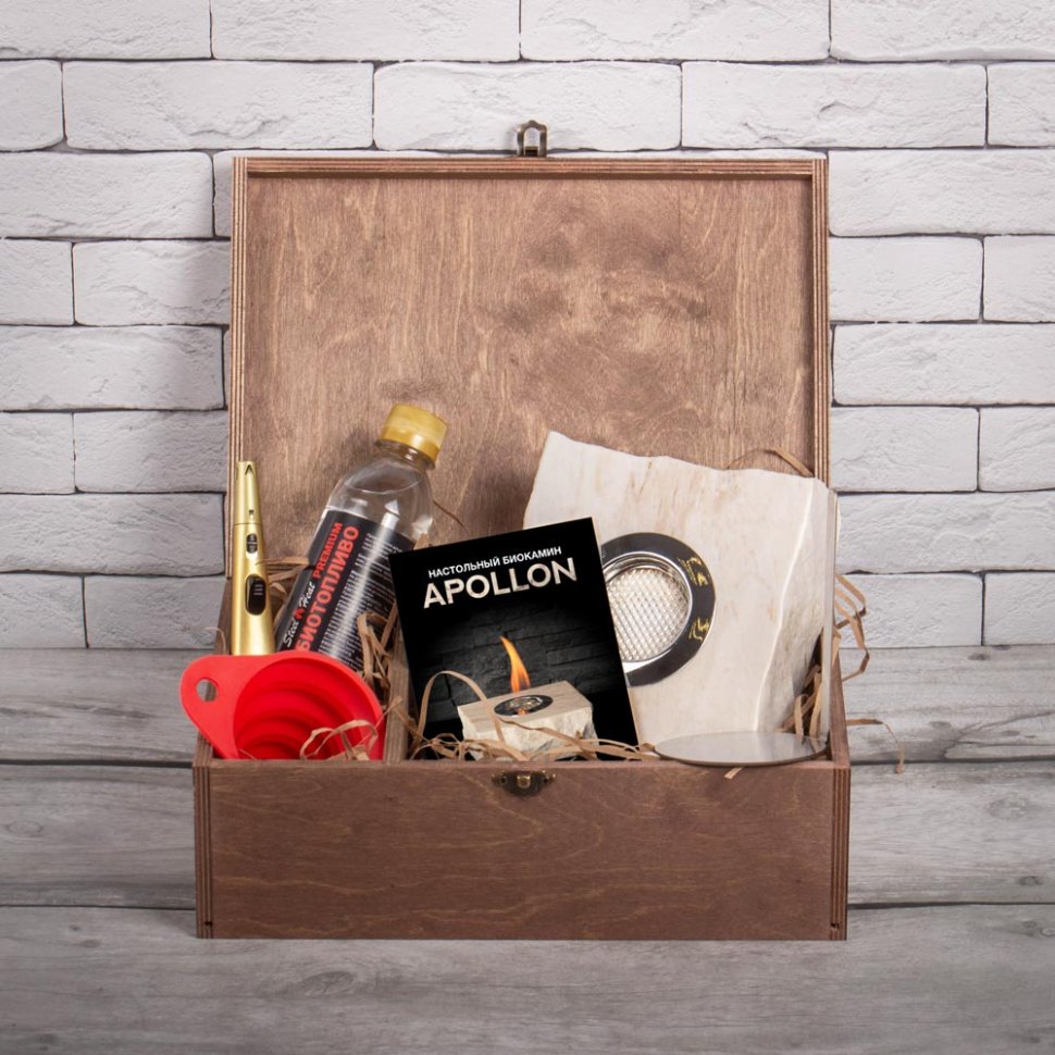 Подарочный набор SteelHeat PREMIUM BOX APOLLON + деревянная коробка + стартовый комплект 