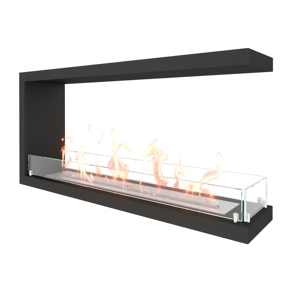 Биокамин торцевой SteelHeat Leader 1000 