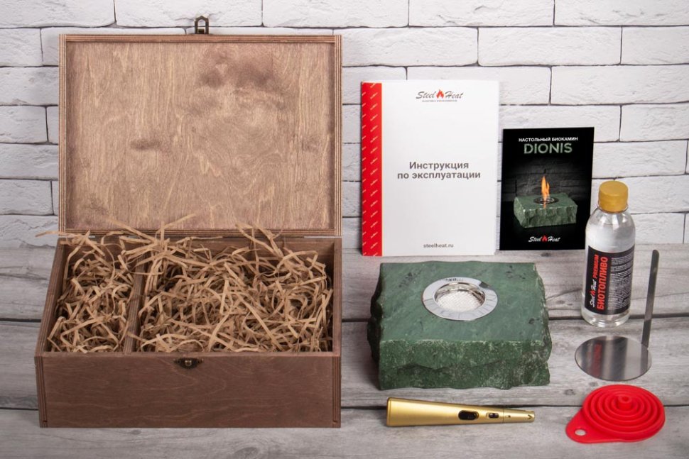 Подарочный набор SteelHeat PREMIUM BOX DIONIS + деревянная коробка + стартовый комплект 