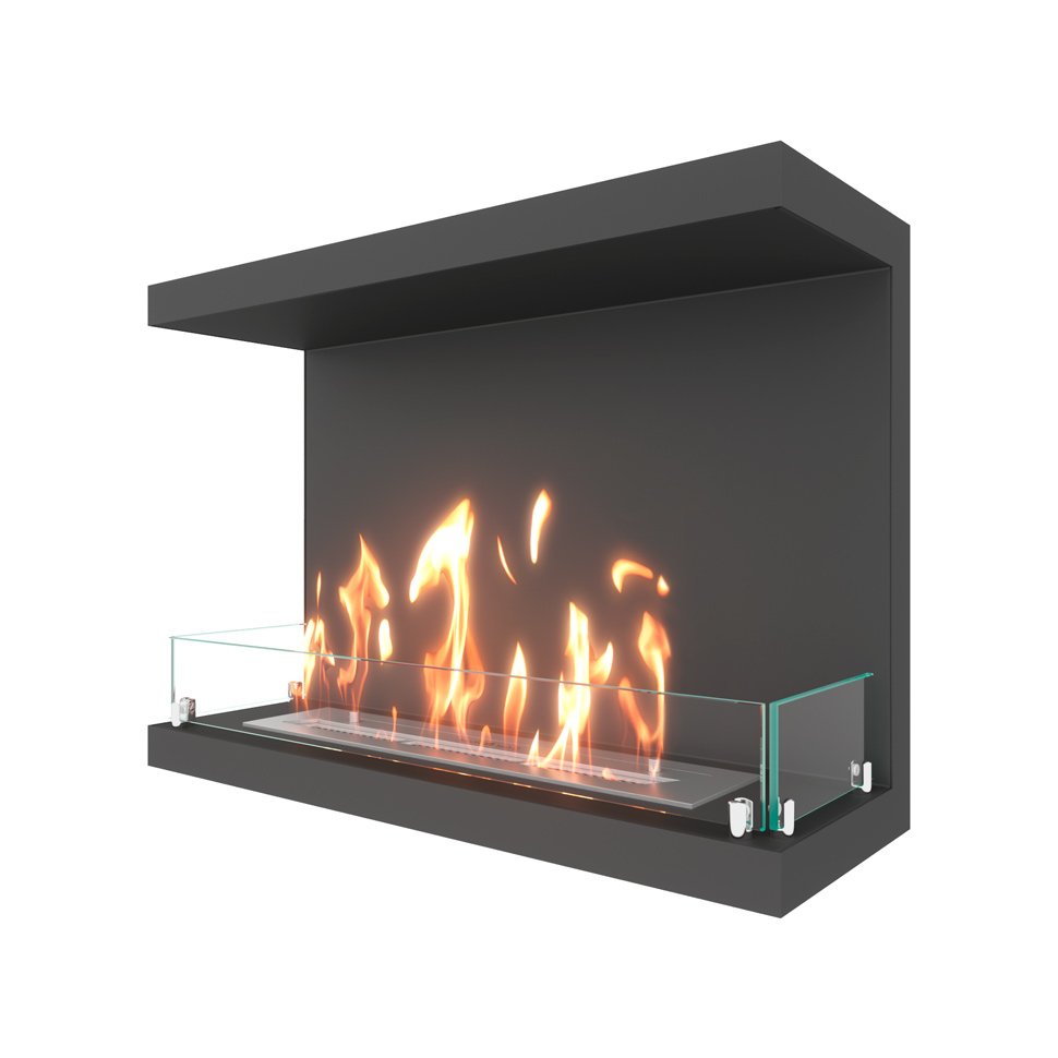 Биокамин фронтальный SteelHeat Leader 800 