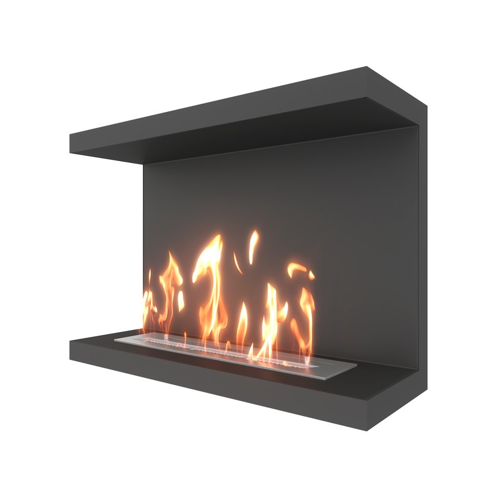 Биокамин фронтальный SteelHeat Leader 800 