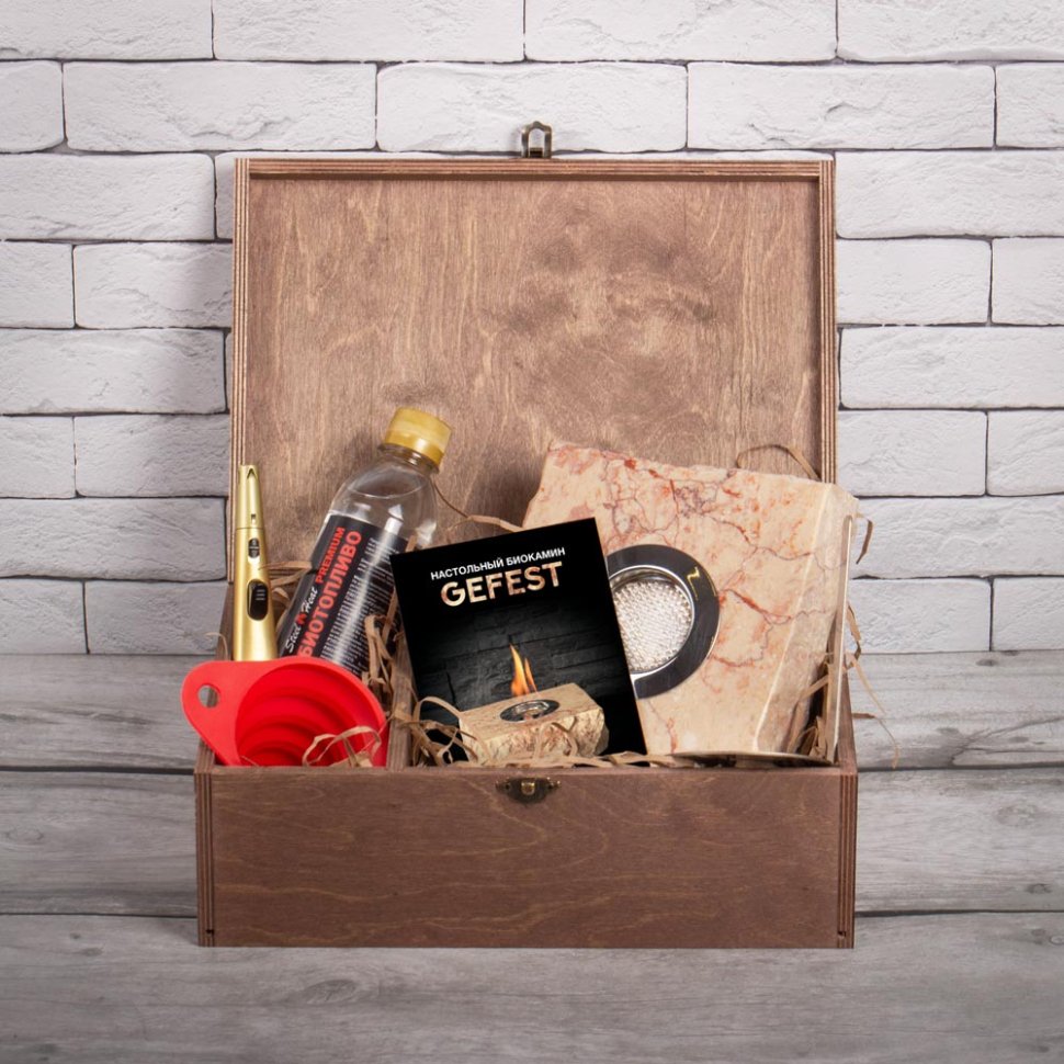Подарочный набор SteelHeat PREMIUM BOX GEFEST + деревянная коробка + стартовый комплект 