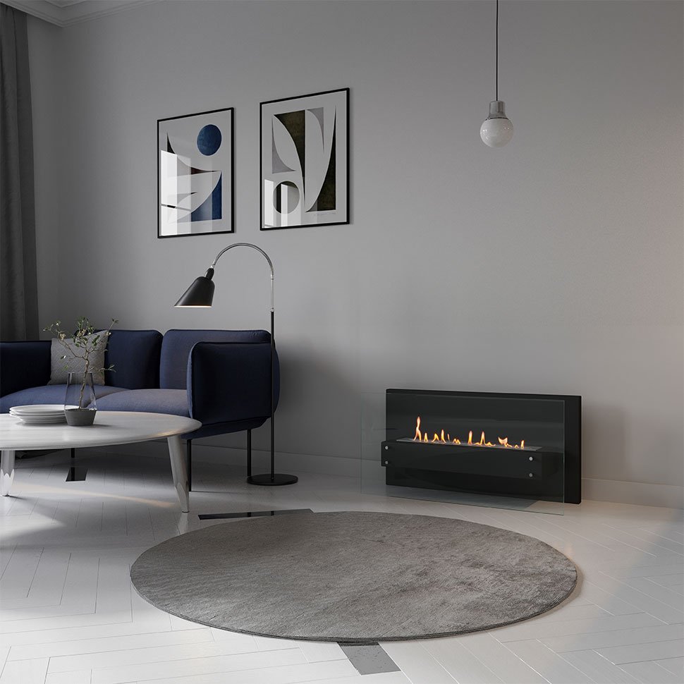 Биокамин SteelHeat LINKOR 1000 