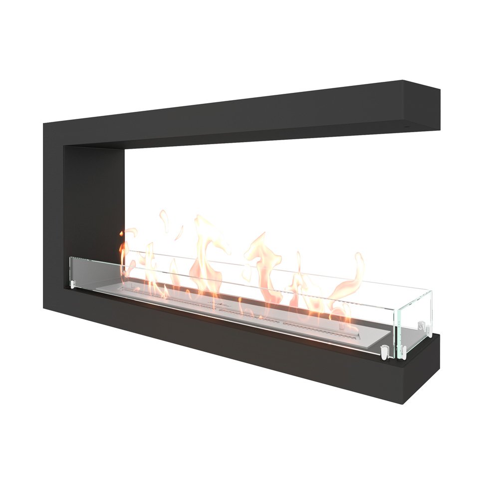 Биокамин торцевой SteelHeat ONE 1000 