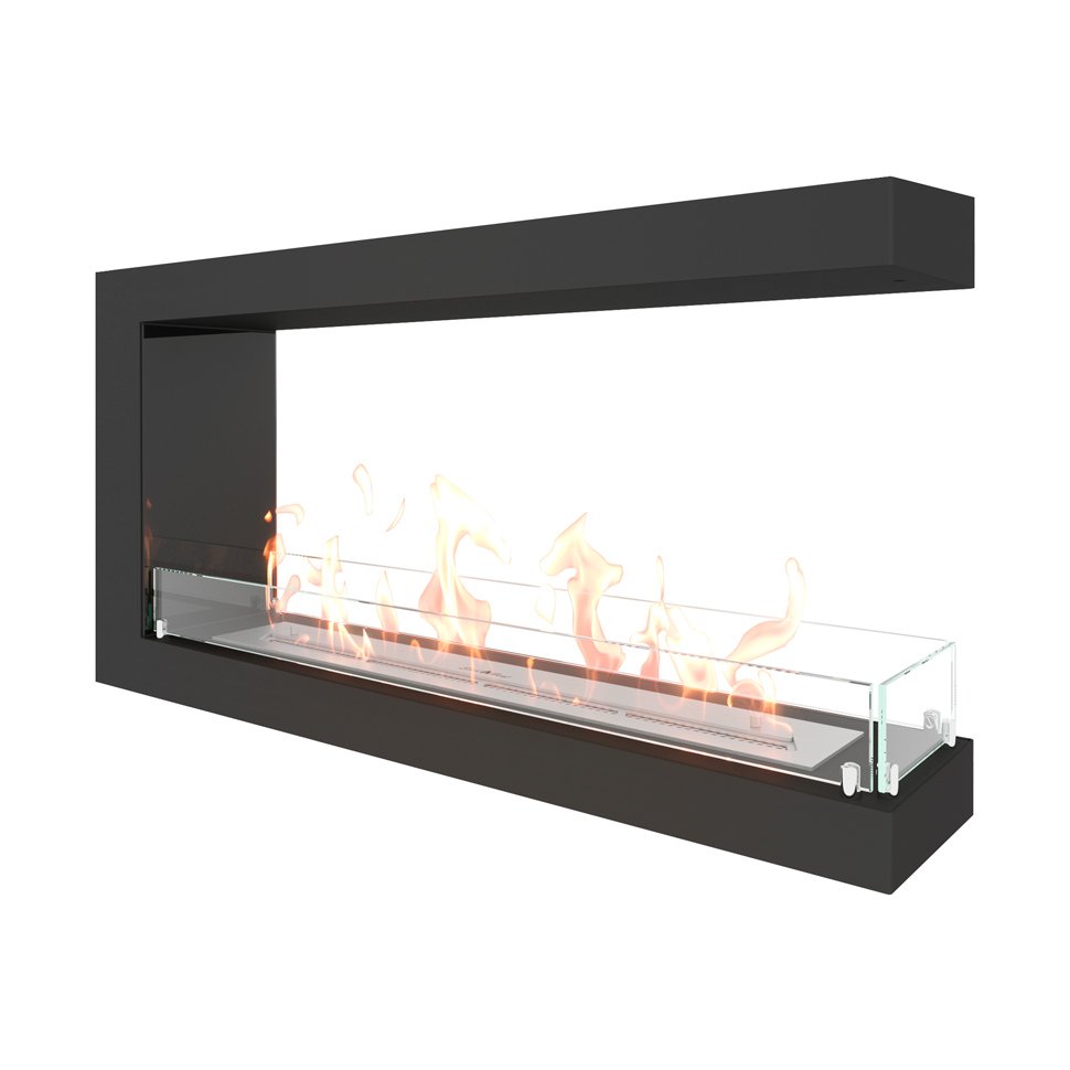 Биокамин торцевой SteelHeat ONE 1000 