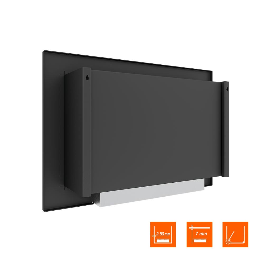 Биокамин встраиваемый SteelHeat ONE-V 800 