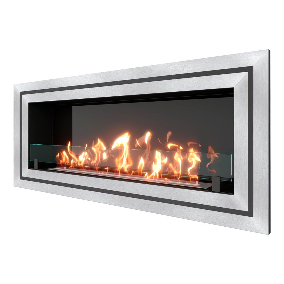 Биокамин встраиваемый SteelHeat GRAND-D 1500 