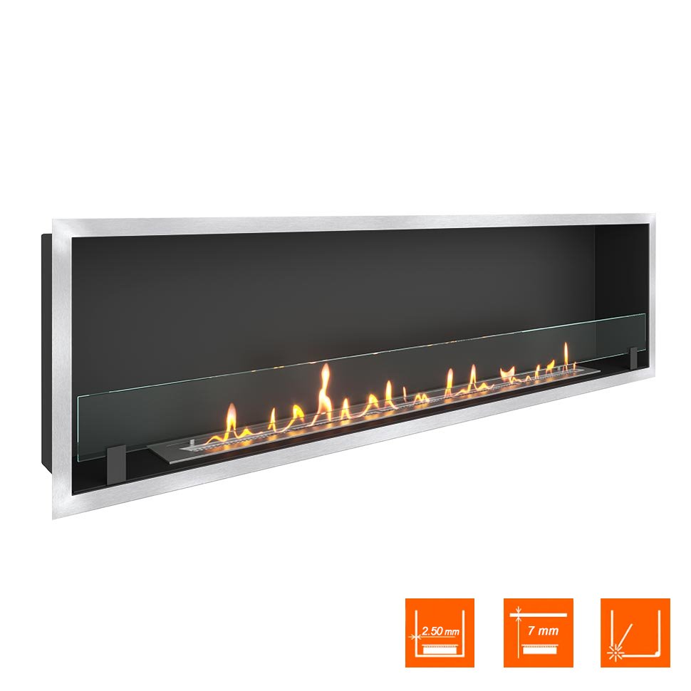 Биокамин встраиваемый SteelHeat LEADER-SH 1600 