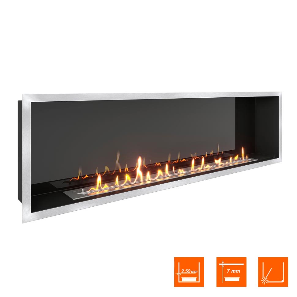 Биокамин встраиваемый SteelHeat LEADER-SH 1600 