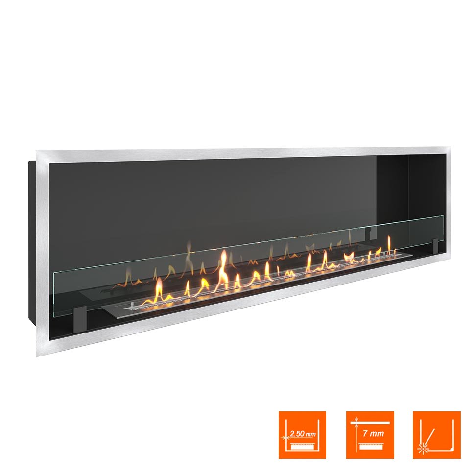 Биокамин встраиваемый SteelHeat LEADER-SH 1600 