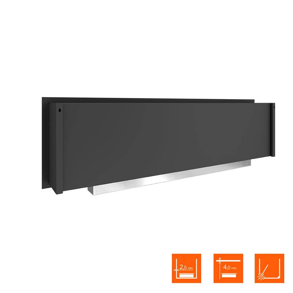 Биокамин встраиваемый SteelHeat LEADER-SH 1600 