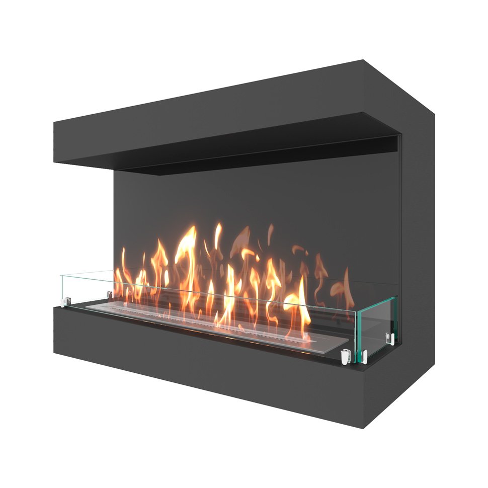 Биокамин фронтальный SteelHeat GRAND 1000 