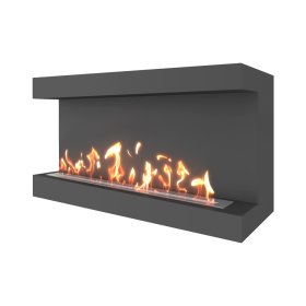 Биокамин фронтальный SteelHeat GRAND 1300