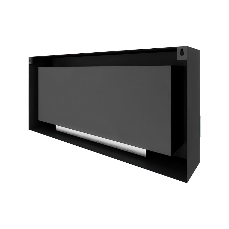 Биокамин SteelHeat WALL ONE 1100 черный 