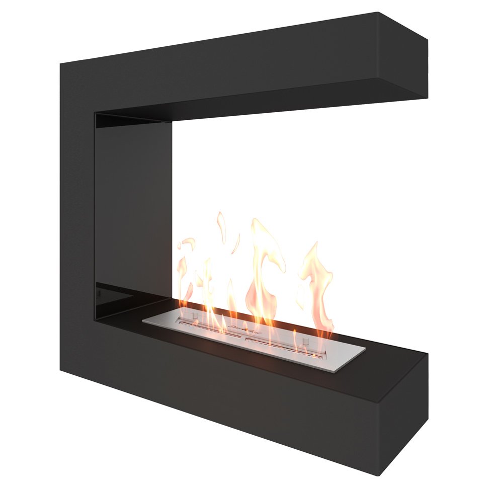 Биокамин торцевой SteelHeat GRAND 600 