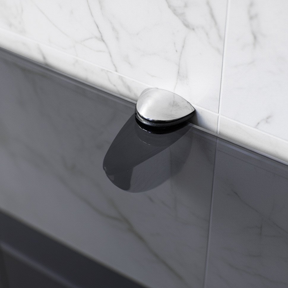 Стеклянная полка для биокамина Gray  1200 