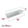 Топливный блок SteelHeat LINE GLASS 600 
