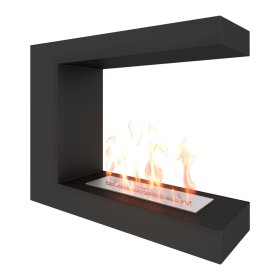 Биокамин торцевой SteelHeat LONG 600