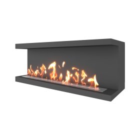 Биокамин фронтальный SteelHeat LONG 1400