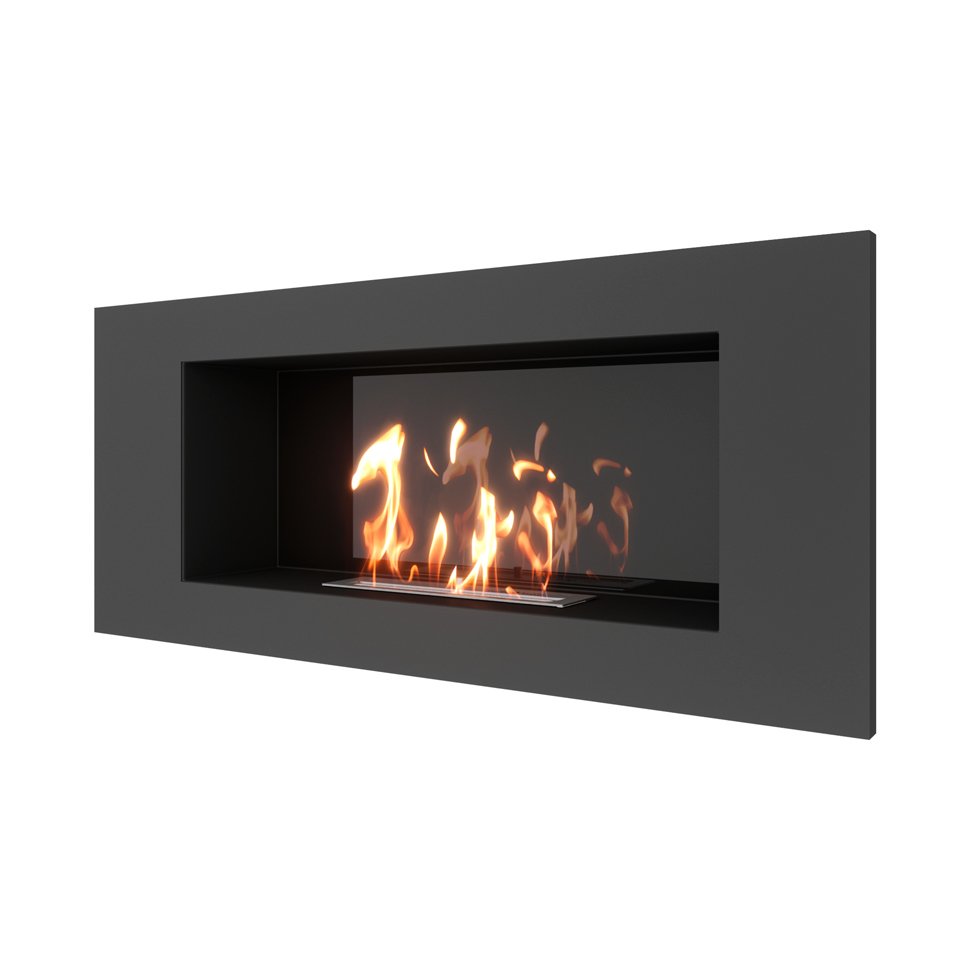 Биокамин встраиваемый SteelHeat LONG 900 LITE Small 