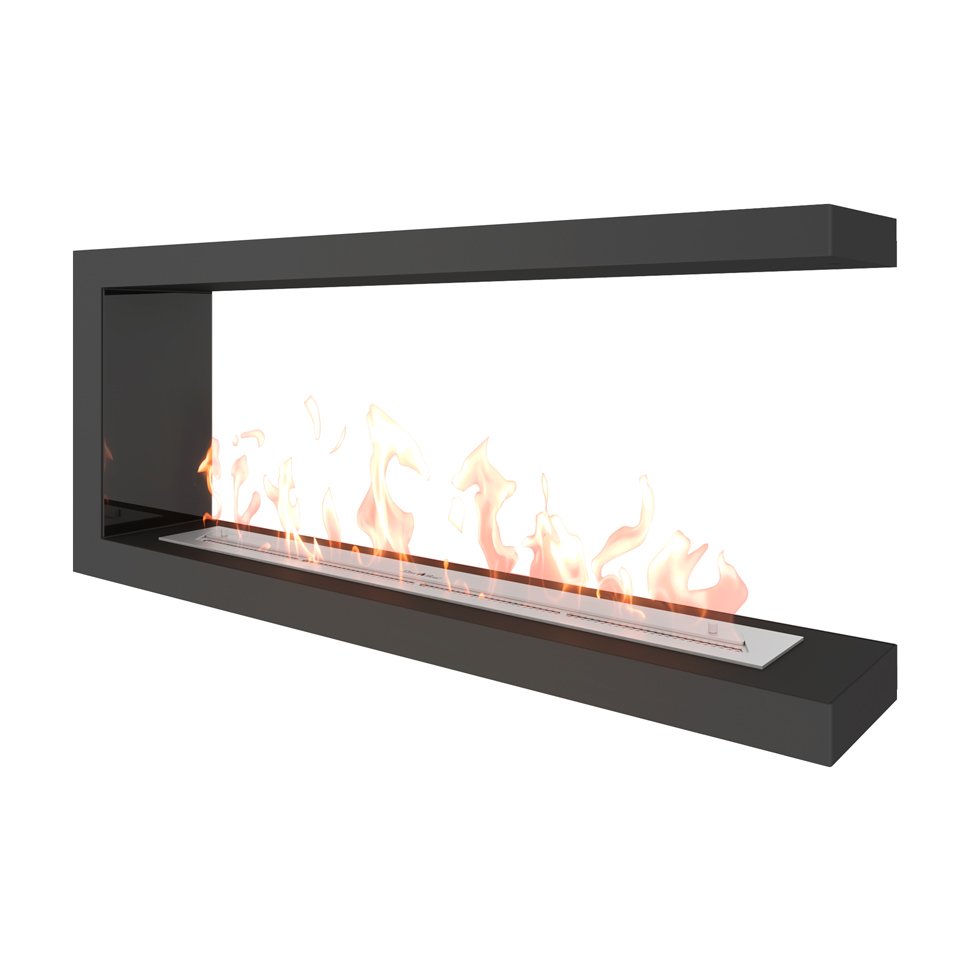 Биокамин торцевой SteelHeat ONE 1200 