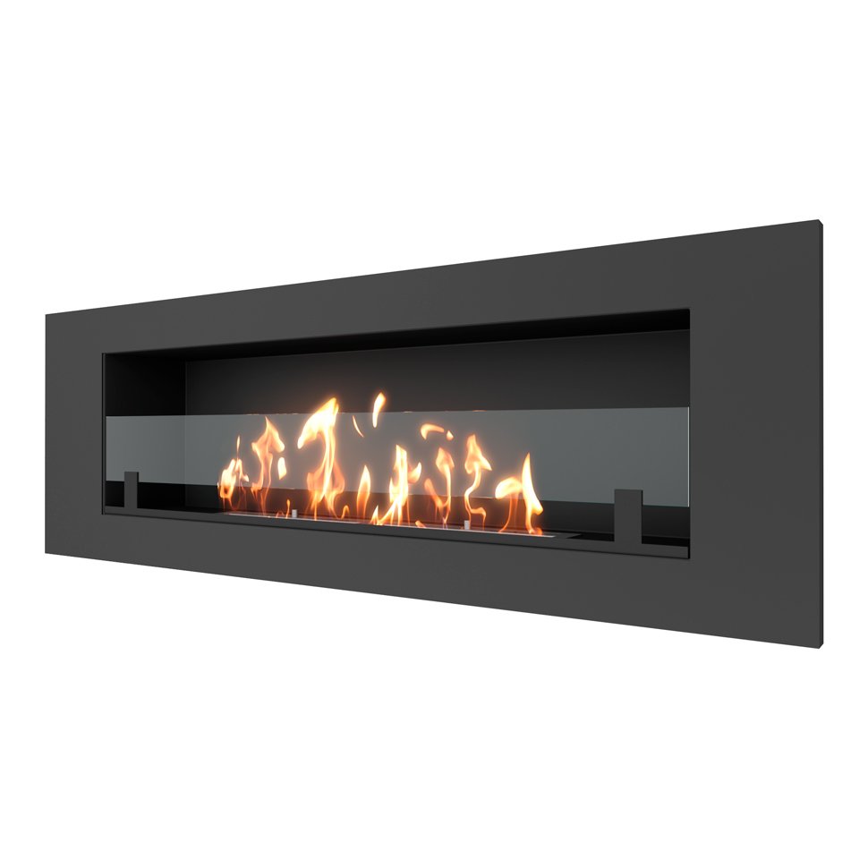 Биокамин встраиваемый SteelHeat LONG 1200 LITE Small 