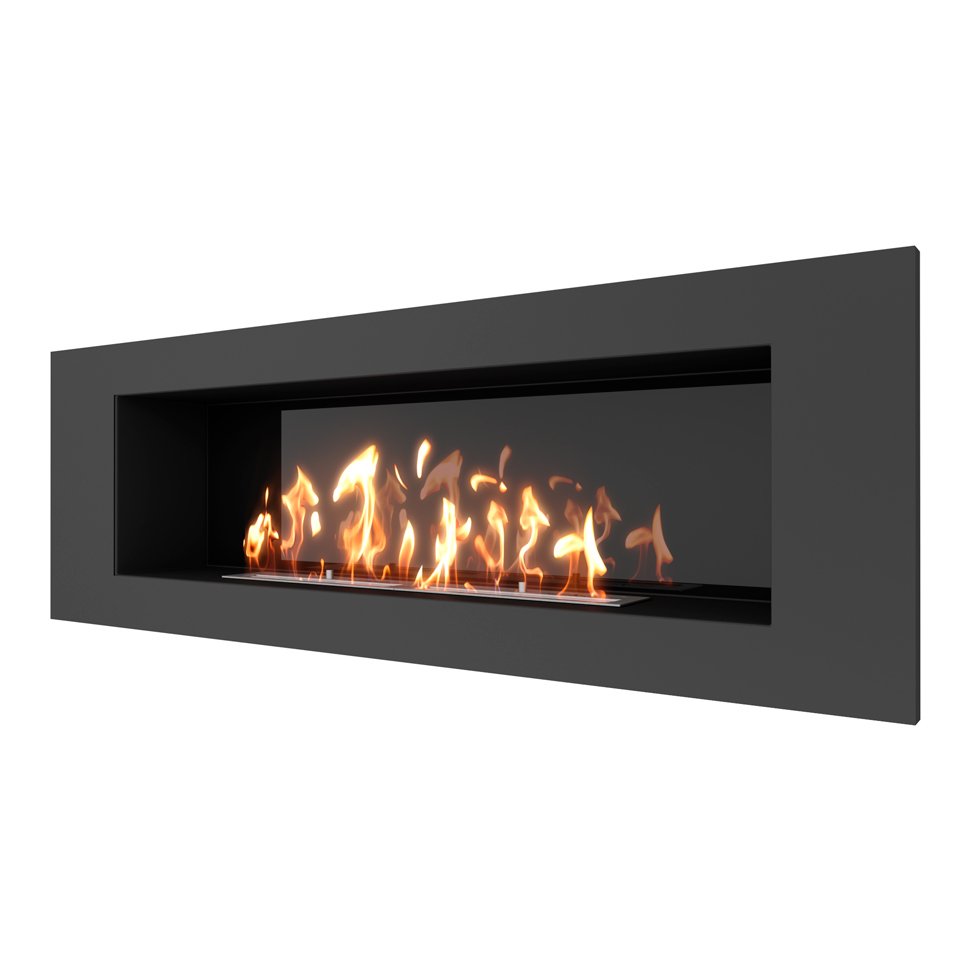 Биокамин встраиваемый SteelHeat LONG 1200 LITE Small 