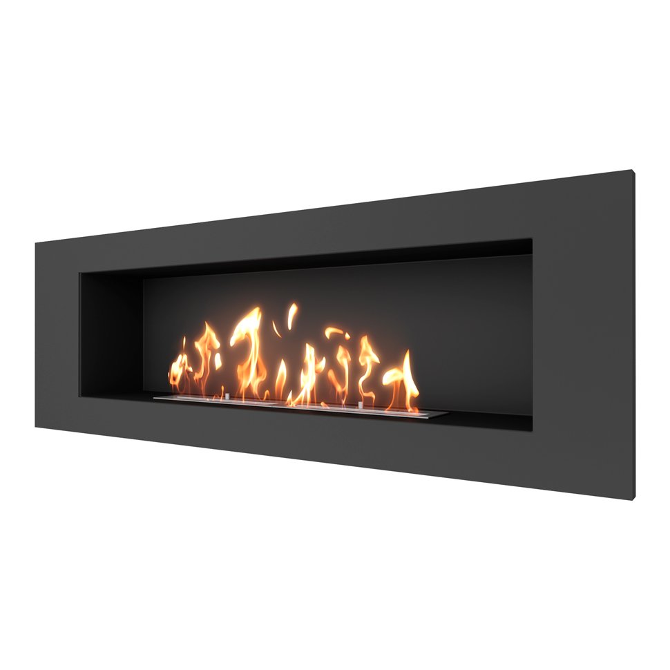 Биокамин встраиваемый SteelHeat LONG 1200 LITE Small 