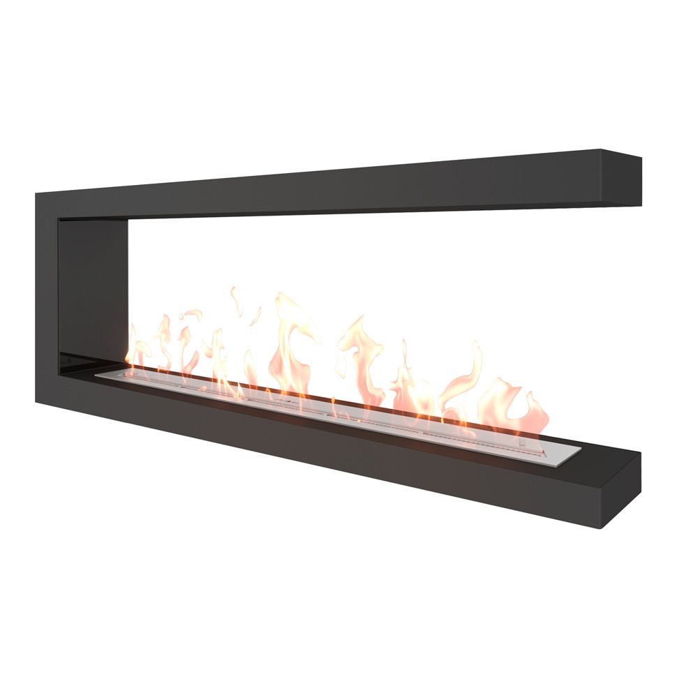 Биокамин торцевой SteelHeat ONE 1500 