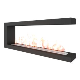 Биокамин торцевой SteelHeat ONE 1500