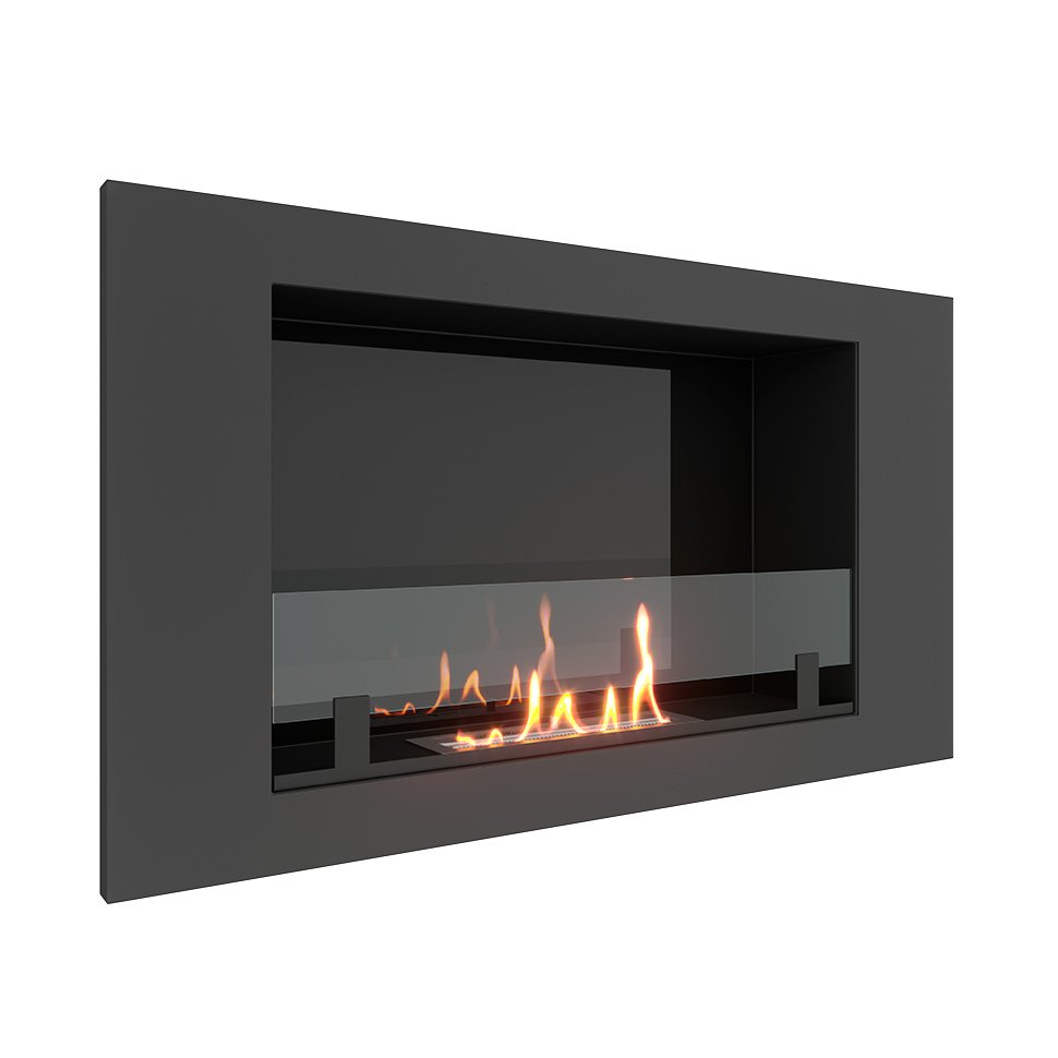 Биокамин встраиваемый SteelHeat LONG 900 LITE 